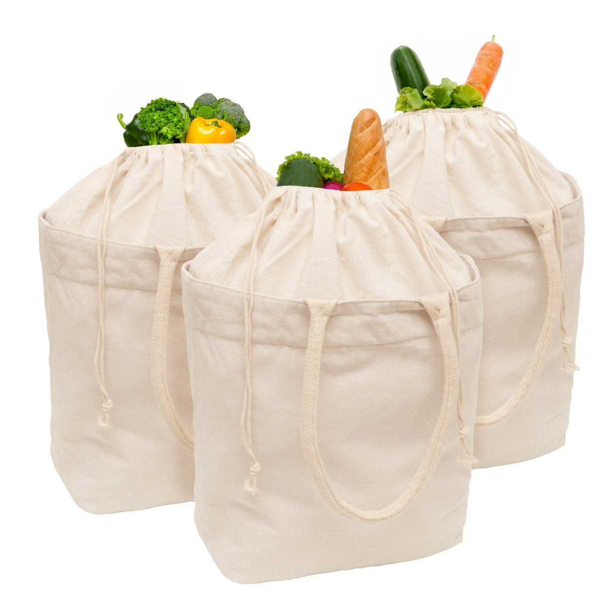 Canvas Grocery Tote - VitalNest