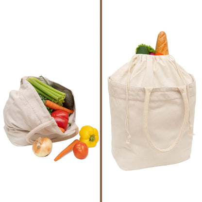 Canvas Grocery Tote - VitalNest