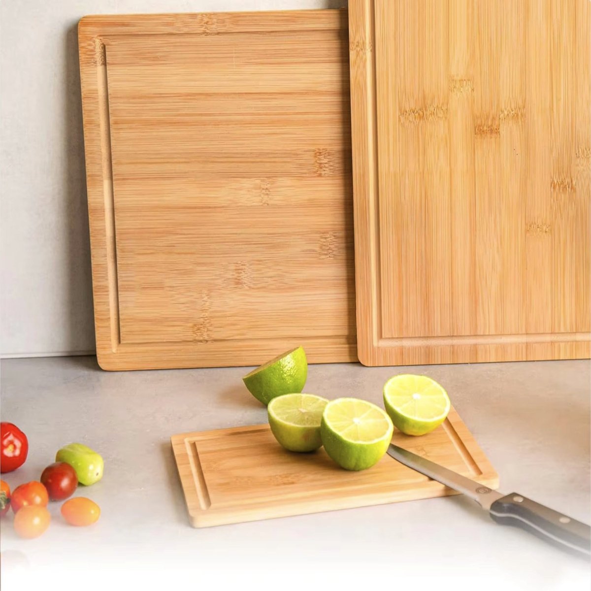 Bamboo Cutting Board Set - VitalNest