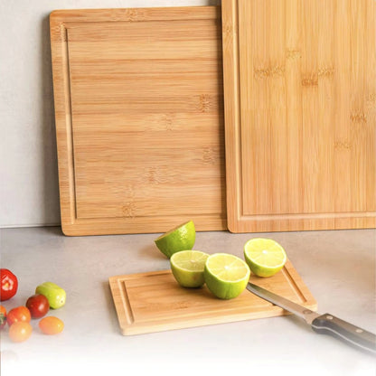 Bamboo Cutting Board Set - VitalNest