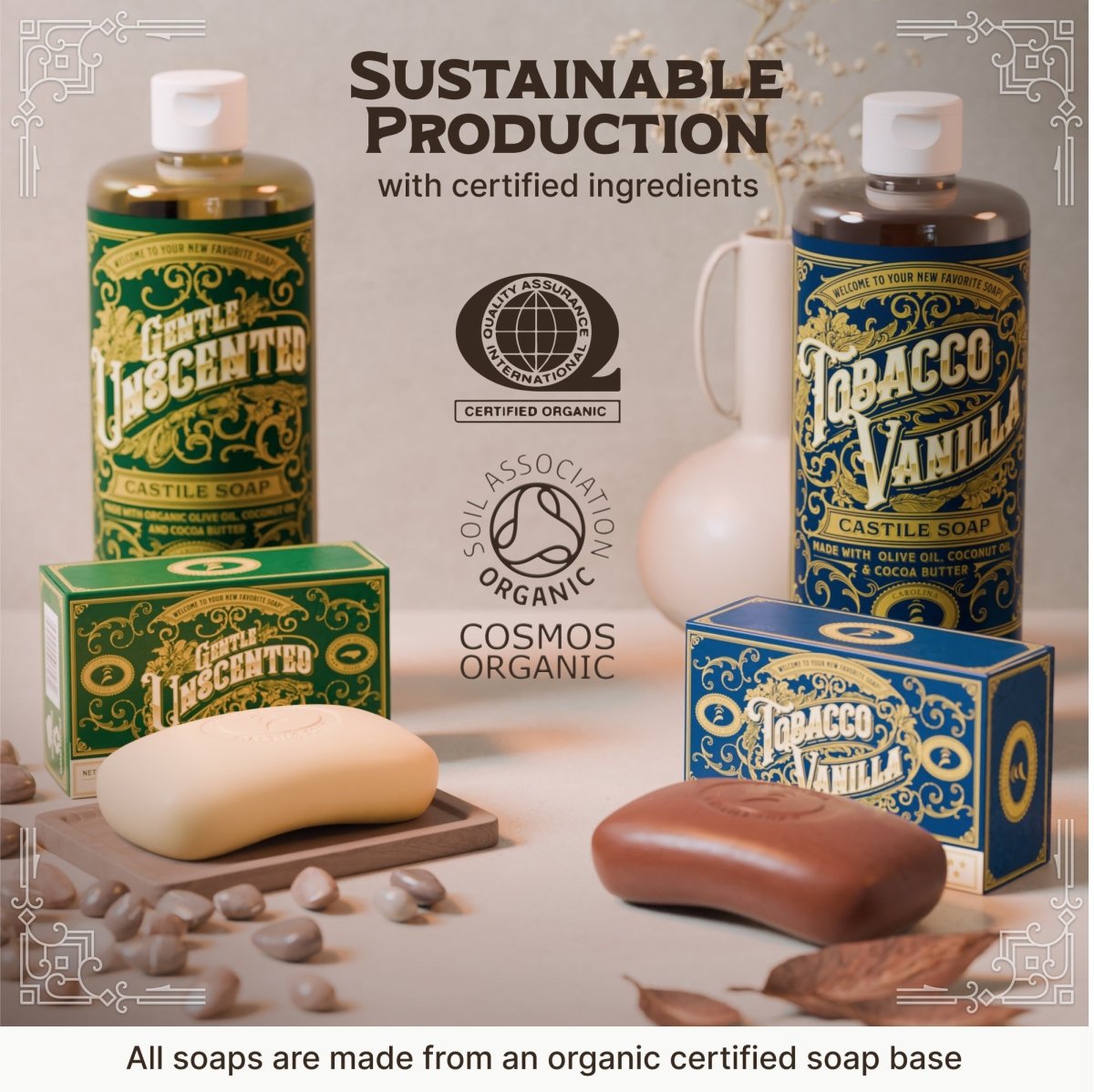 Castile Bar Soap - VitalNest