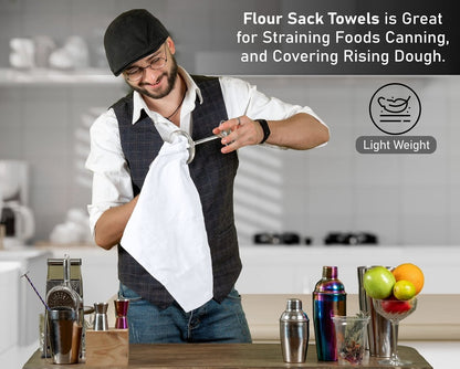 Flour Sack Towels - VitalNest