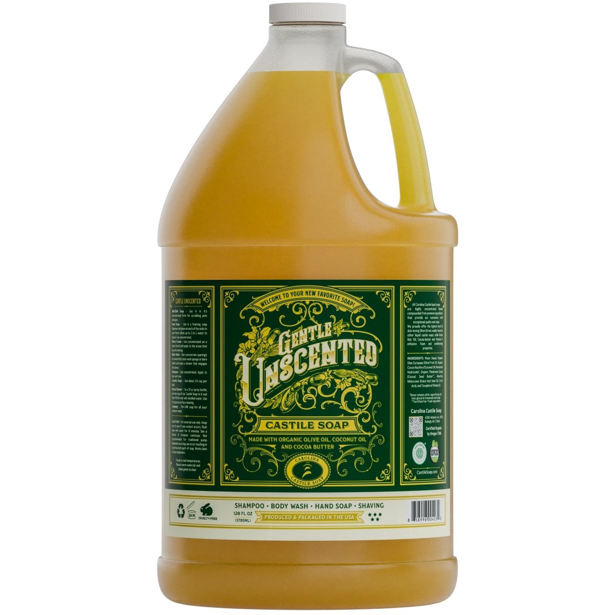 Unscented Castile Soap - VitalNest