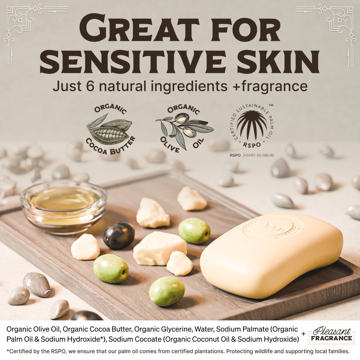 Castile Bar Soap - VitalNest