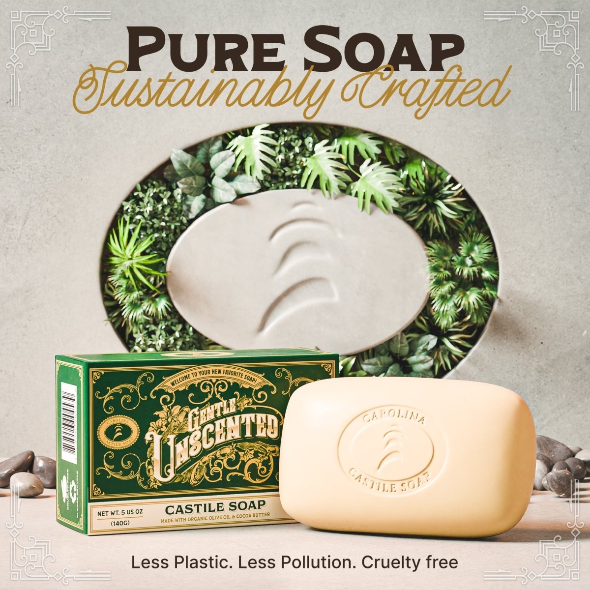 Castile Bar Soap - VitalNest