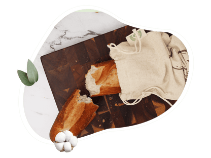 Linen Bread Bags - VitalNest