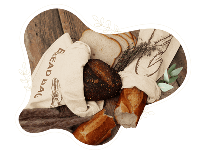 Linen Bread Bags - VitalNest