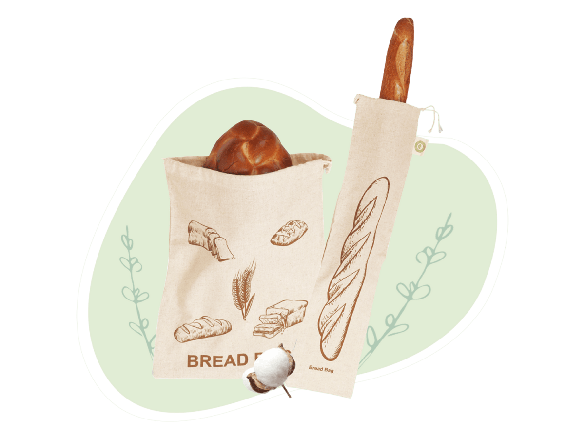 Linen Bread Bags - VitalNest