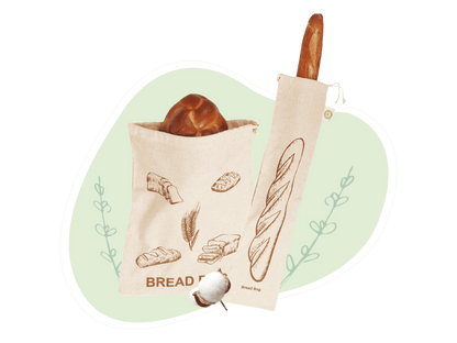 Linen Bread Bags - VitalNest