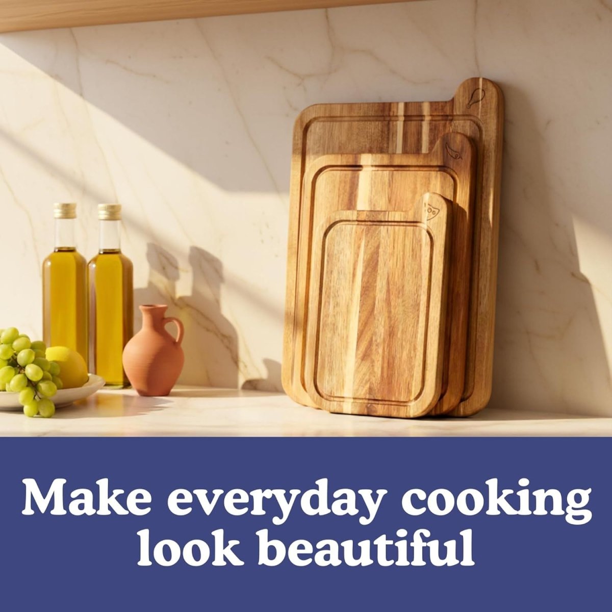 Acacia Cutting Boards - VitalNest
