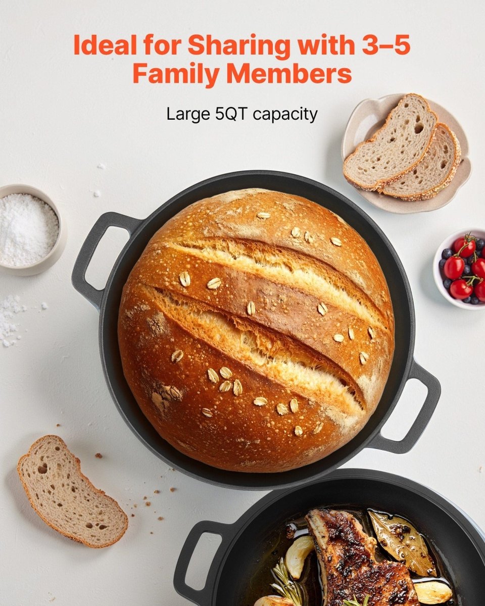 Cast Iron Dutch Oven - VitalNest