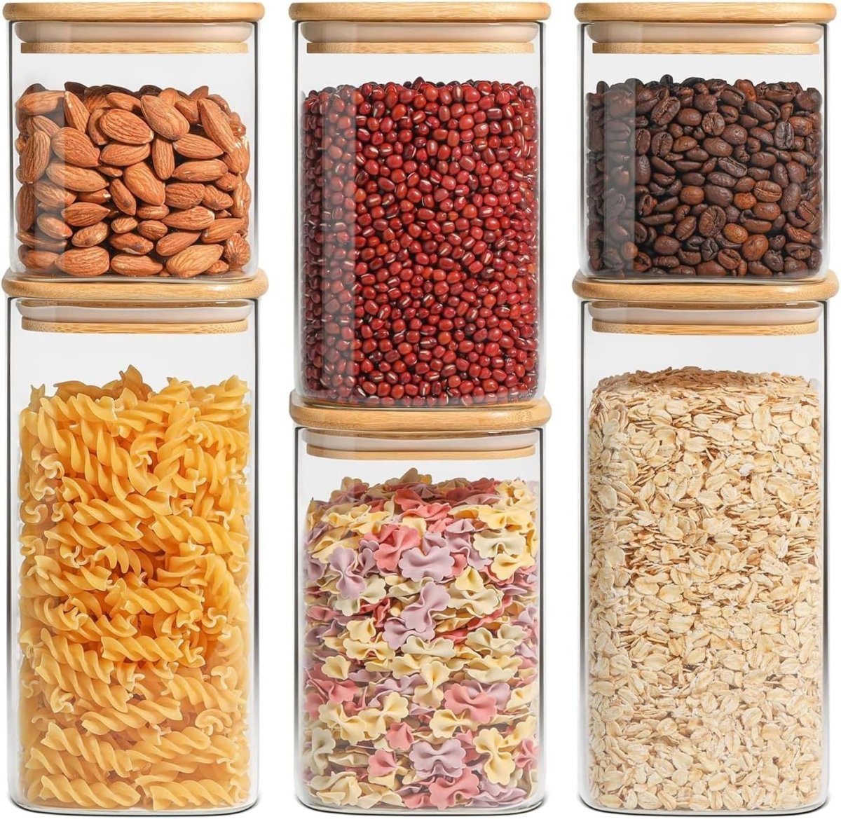 Glass Storage Canisters - VitalNest