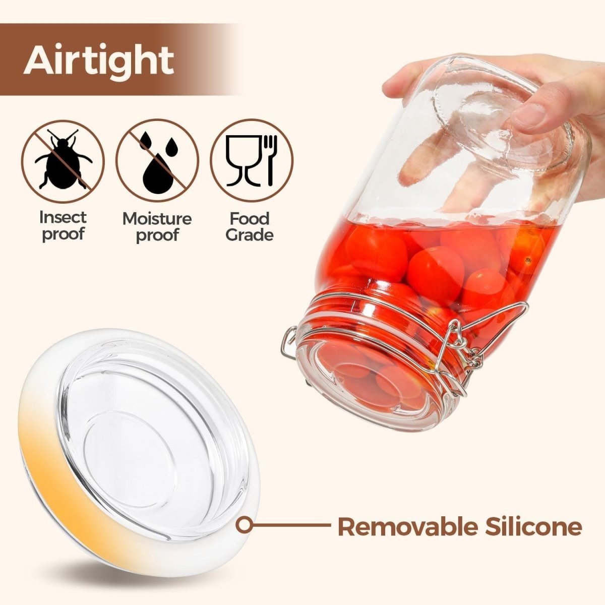 Glass Canister Set - VitalNest