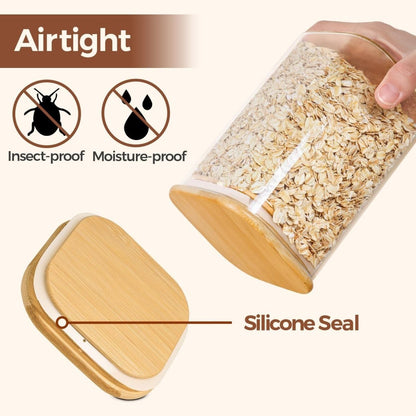 1.2 QT Glass Storage - VitalNest