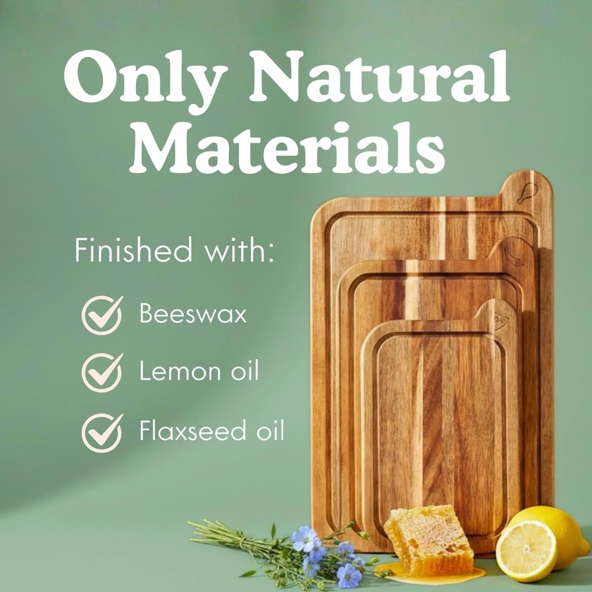 Acacia Cutting Boards - VitalNest