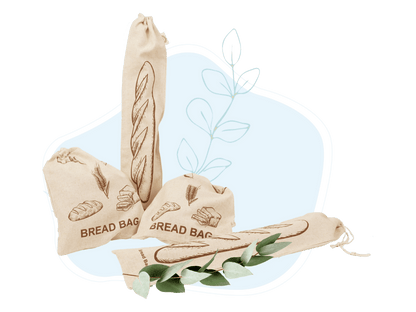 Linen Bread Bags - VitalNest