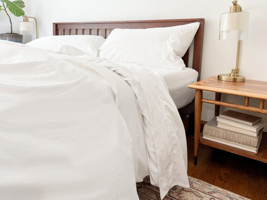Percale Bed Sheets - VitalNest